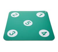 JOINPAYA Cible D’Escrime Suspendue Double Face en Caoutchouc Solide Petite Taille Pratique Outil de Formation pour Entraînement et Amélioration des Compétences en Escrime Équipement