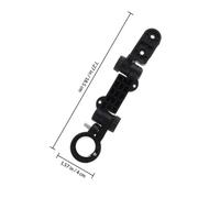 JOINPAYA Clip de Fixation Garde-boue Vélo Arrière Installation Facile 4pcs en Plastique Noir Compatible Vtt Vélo de Route