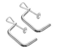 JOINPAYA Clip de Fixation pour Machine à Pâtes Manuelle - Lot de 2 Pièces - Accessoire de Remplacement Réglable pour Ustensile Cuisine - Compatible pour Entretien et Réparation
