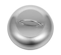 JOINPAYA Cloche De Acier pour Barbecue Couvercle Arrondi pour Fondre Fromage Et Aliments Accessoire De Grillade Et pour Extérieur