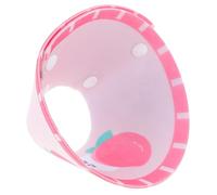 JOINPAYA Collier Décoration Unique en Feutre Rose de Récupération pour Chat Design Ajustable Adorable, Protège Les Griffures Après Chirurgie pour Animaux