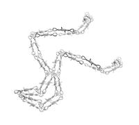 JOINPAYA Collier d'épines collier de cou chaînes de de cou collier de mode unisexe collier ras du cou couloir de chaîne bijoux rock pour hommes Alliage de zinc