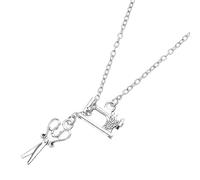 JOINPAYA Collier Pendentif Vintage Ciseaux Mini Pour Femme, Alliage Argenté, Bijou Fantaisie Créatif, Chaîne Clavicule, Accessoire Mode Pour Couture Et Occasions Festives