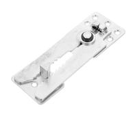 JOINPAYA Connecteur de Canapé Sectionnel en Métal Argenté Allongé, Clip de Fixation Robuste pour Meubles Rembourrés, Accessoire de Jonction Stable pour Canapé d'angle, Installation Facile