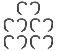JOINPAYA Correcteur D'oreille Bébé Léger et Respectueux Peau en Silicone Noir, 5 Paires Réutilisables Correction Auriculaire Infantile