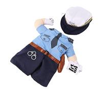 JOINPAYA Costume De Chat Policier Vêtements pour Animaux pour Halloween Et Photos Plusieurs
