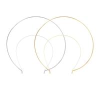 JOINPAYA Couronne de Lune Double Couche en Alliage 2pcs, Tiare Élégante et Bijoux de Tête, Accessoire Mariage Chic pour Festivals et Défilés de Mode