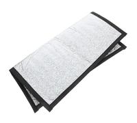 JOINPAYA Coussin Chauffant Film Aluminium et Coton Perlé Imperméable et Performant pour Reptiles pour Terrarium et Habitats de Tortues et Serpents Argentés