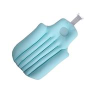 JOINPAYA Coussin de Bain Antidérapant Bleu en Maille Spandex Polyester Support de Bain et Design à Boucle pour Bébé Confort et Sécurité Couleur Aléatoire