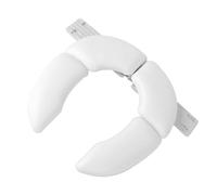 JOINPAYA Coussin De Siège De Toilette Pliable Pour Garçon Et Filles Et Tout-petits, Rembourré, Compact Et Portable, Housse Confortable En Polyuréthane Blanc, Pour Voyages Et Apprentissage Propreté,