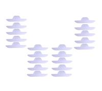 JOINPAYA Coussinets Anti-Transpiration Jetables Protection Anti-Taches et Odeurs Lot de 20 Forme Bateau, Protecteurs de Col Auto-adhésifs Absorbants Usage Couleur Couleur Aléatoire