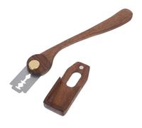 JOINPAYA Couteau Scarification Levain avec Lame en Acier Inoxydable, Manche en Bois Ergonomique, Outil de Pâtisserie Précis pour Incision de Pâte, Accessoire de Boulangerie