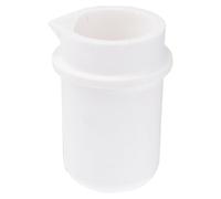 JOINPAYA Creuset en Quartz Résistant à la Chaleur Jusqu'à 1800°C Creuset pour Raffinage et Fusion de Bijoux Capacité 1 Kg Matériau Quartz Céramique Haute Stabilité Thermique Usage