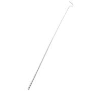 JOINPAYA Crochet Capture Serpent Télescopique Rétractable INOX Robuste Outil Manipulation Reptiles Sécurisé et Portable pour Attraper Serpents