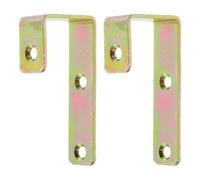 JOINPAYA Crochets D'échelle Robustes pour Lit Superposé 2pcs en Métal, Optimisation D'espace et Matériau Sûr pour Chambre D'garçon et Filles DIY