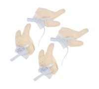 JOINPAYA - De Succion Pour Garçons Et Filles Arrêtez De Votre Pouce Et De Mordre Vos Doigts Matériau Confortable En Fil De Coton Tailles Nouveau-né À Tout-petit