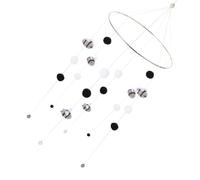 JOINPAYA Décoration De Chambre Denfant Carillon Éolien En Forme Dabeille Mobile Jouet Doux À Suspendre Décoration De Chambre De Bébé Gris Sans Danger Pour Les Garçons Et Les Filles
