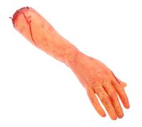 JOINPAYA Décoration Halloween Bras Cassé Réaliste en Vinyle, Accessoire Effrayant Taille Géante, Bras Artificiel Léger pour Fête D’intérieur et Déguisement, Accessoire Décoratif