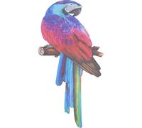 JOINPAYA Décoration Murale Pendentif Mural Perroquet en Fer Résistante la Décoloration Chutes Oiseau Détails Délicats pour Hôtel Café