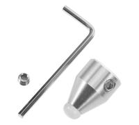 JOINPAYA Diapason de Guérison 8 MM Base Universelle en Agate Blanche, Support Stable en Métal, Accessoire Léger et Portable pour Relaxation