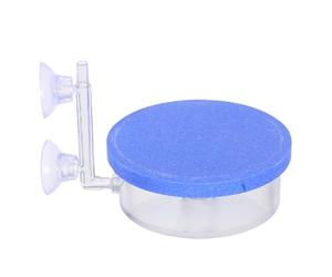 JOINPAYA Diffuseur d'air pour Aquarium Grand Modèle Bleu Pierre à Bulles Subaquatique pour Aquarium d'eau Douce Pompe à Oxygène Silencieuse avec Ventouse Diffuseur d'Oxygène Domestique