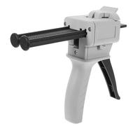 JOINPAYA Distributeur de Colle Époxy Manuel 50ml Buse Plastique pour Mélanger et Distribuer la Colle, Pistolet Distributeur 1:1 pour Résine et Revêtements