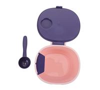 JOINPAYA Distributeur De Lait Portable Avec Compartiment Et Conteneur De Snacks Et Aliment Pour Voyage