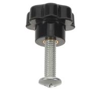 JOINPAYA Écrous de Réglage à Capuchon Noir pour Mécanisme de Piano à Queue et Droit Écrous Moletés Filetés Kit D’Écrous de Rechange pour Réglage Précis du Clavier Accessoires Solide