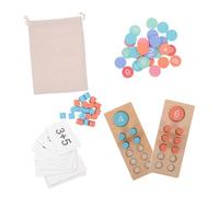 JOINPAYA Éducatif pour Garçon Fille avec Perles Colorées pour Mathématiques pour École