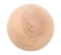 JOINPAYA Embout Décoratif en Bois Massif 10 Cm, Embouts Tringle à Rideaux Vintage Non Finition, Fleurons Sculptés pour Meubles, Escaliers et Lampes - Accessoire Rustique pour Décoration