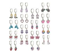 JOINPAYA Ensemble 16 Paires de Boucles D’Oreilles Pendantes en Alliage Animal Légères et Colorées Boucles D’Oreilles Fantaisie pour Femmes et Filles Bijoux Adaptés à Fêtes et Usage