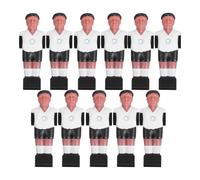 JOINPAYA Ensemble de 11 pièces de Rechange pour Baby-Foot, Figurines de Football en Plastique, pièces de Rechange pour Baby-Foot, Accessoires de Jeu