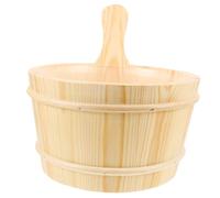 JOINPAYA Ensemble de barils en Bois Sauna à la Maison Seau Accessoires de Sauna Sauna extérieur tonneau de Sauna Domestique Outil de Spa Bassin en Bois Fourniture de Bain tonneau de Bain
