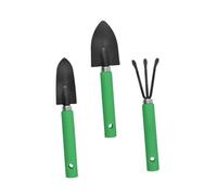 JOINPAYA Ensemble d'Outils de Jardinage Miniatures pour Plantes Outils Ergonomiques en Acier Inoxydable et Plastique Jardinage Pièces Compact et Pratique