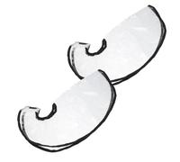 JOINPAYA Entonnoir à Cheveux Noir 2 Pièces, Outil de Teinture Capillaire à Domicile, Entonnoir de Lavage Pratique pour Soins Capillaires, Protection du Visage Vêtements Lors du Shampooing