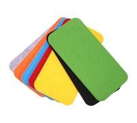 JOINPAYA Étui à Lunettes en Feutre Doux Lot de 7 Couleurs Lumineuses Protection Anti-Rayures Compact et Léger pour Lunettes de Soleil Sport et Voyage Rangement Sécurisé Fermeture