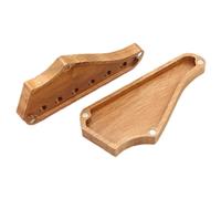 JOINPAYA Étui de Rangement pour Médiators de Guitare en Bois Lisse pour Une Utilisation en Toute Sécurité