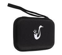 JOINPAYA Étui Portable Étanche en Eva et Tissu Noir pour 15 Anches de Clarinette Basse ou Hautbois Compartiments Individuels et Mécanisme à Clapet pour Pratique Quotidienne et Scènes