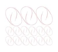 JOINPAYA Extensions de Cheveux Plume Rouge Synthétiques Haute Température 50 Pièces pour Filles et Femmes Accessoire Coiffure Léger pour Chignon, Tresses et Styles Variés, Décoration