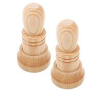 JOINPAYA Fabricant de Pots de Fleurs en Bois Réutilisable 2 Ensembles Outil Facile à Utiliser pour Créer des Pots en Papier Journal pour Jardinage DIY pour Amateurs de Plantes