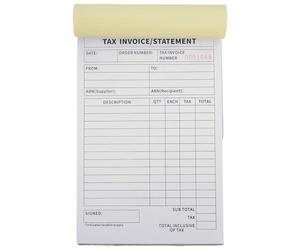 JOINPAYA Facturier Carnet de Reçus Commerciaux en Papier, 60 Pages, pour Suivi des Commandes et Export, pour Petites Entreprises et Rapports Financiers