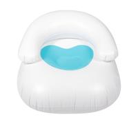 JOINPAYA Fauteuil Gonflable en PVC Bleu Dossier Canapé-lit Pliable Portable et Léger Assise Confortable pour Intérieur et Détente Maison Canapé Gonflable Domestique Petit Canapé pour Usage