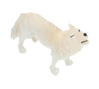 JOINPAYA Figurine Loup Réaliste Plastique Modèle Décoratif pour Chambre Denfant et Bureau Éducatif pour Apprentissage des Animaux Ornement de