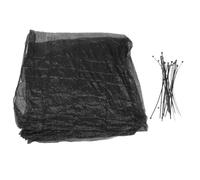 JOINPAYA Filet Ombrage Noir Résistant et Anti-poussière pour Jardin Terrasse Balcon Maille Tissée Serrée Facile à Installer Protection Le Vent Regards avec Attaches