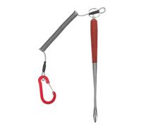 JOINPAYA Fishing Fish Hook Remover with Wooden Handle Stainless Steel Quick Removal Tool for Freshwater and Saltwater Fishing Gear