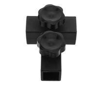 JOINPAYA Fixation en T à Trois Voies pour Bras de Table de Toilettage pour Animaux, Connecteur de Tube, Plastique et Fer, Noir, Installation Facile, Usage Professionnel et Domestique