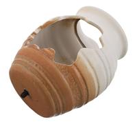 JOINPAYA Fontaine Décorative Céramique pour Aquarium Cascade Intérieure à Jet Eau Élément Paysagé pour Cour avec Filtration