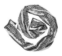 JOINPAYA Foulard Arabe en Mousseline Noir, Doux pour Peau Sensible, Accessoire Polyvalent au Style Oriental Élégant pour Prière et Événements de Mode