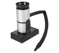 JOINPAYA Fumoir Cuisine Portatif en Acier Inoxydable Argenté, Générateur de Fumée Froide pour Fumage à Froid, Infuseur de Fumée pour Viande, Poisson et Cocktails, Outil Compact Cuisine