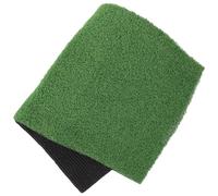 JOINPAYA Gazon Synthétique Décoratif Vert en Plastique pour Plateforme de Tortue, Tapis Mat Solide pour Aquarium et DIY Tortue
